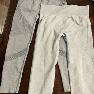 2 pack- Stylish Women’s light blue/ navy Gray Leggings